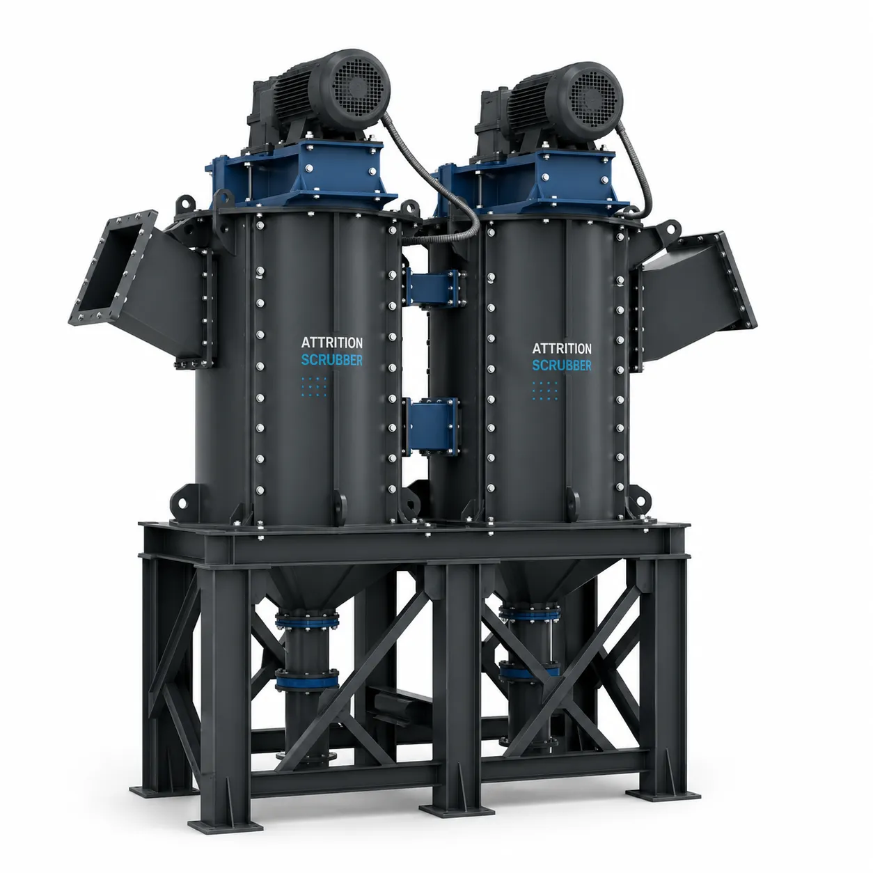 Attrition Scrubber Unit