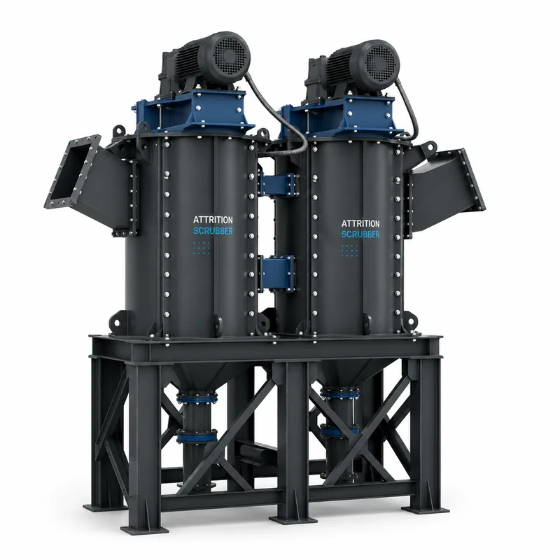 Attrition Scrubber Unit