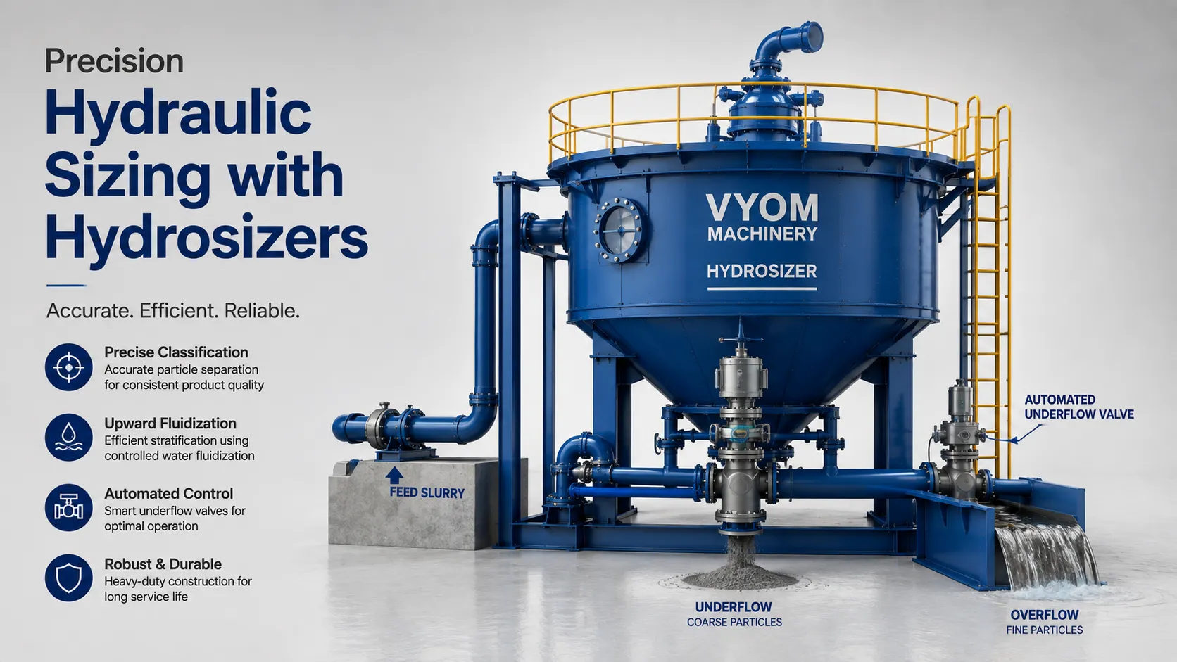 Precision Hydraulic Sizing with Hydrosizers