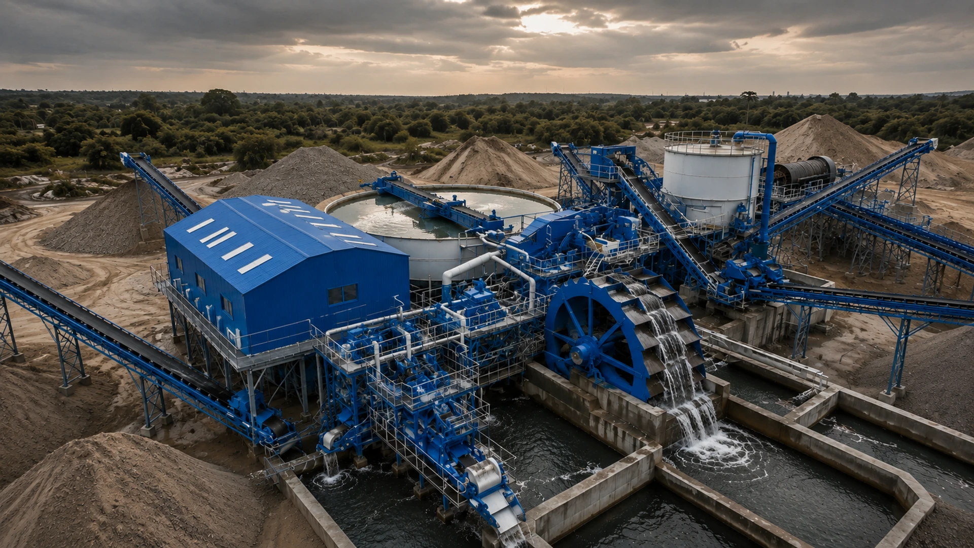 Vyom Silica Sand Washing & Purification Turnkey Plant