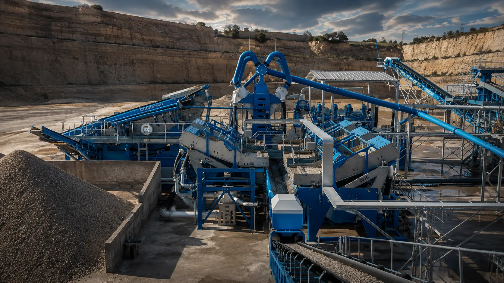 Silica Sand Washing Plant — detail view 1