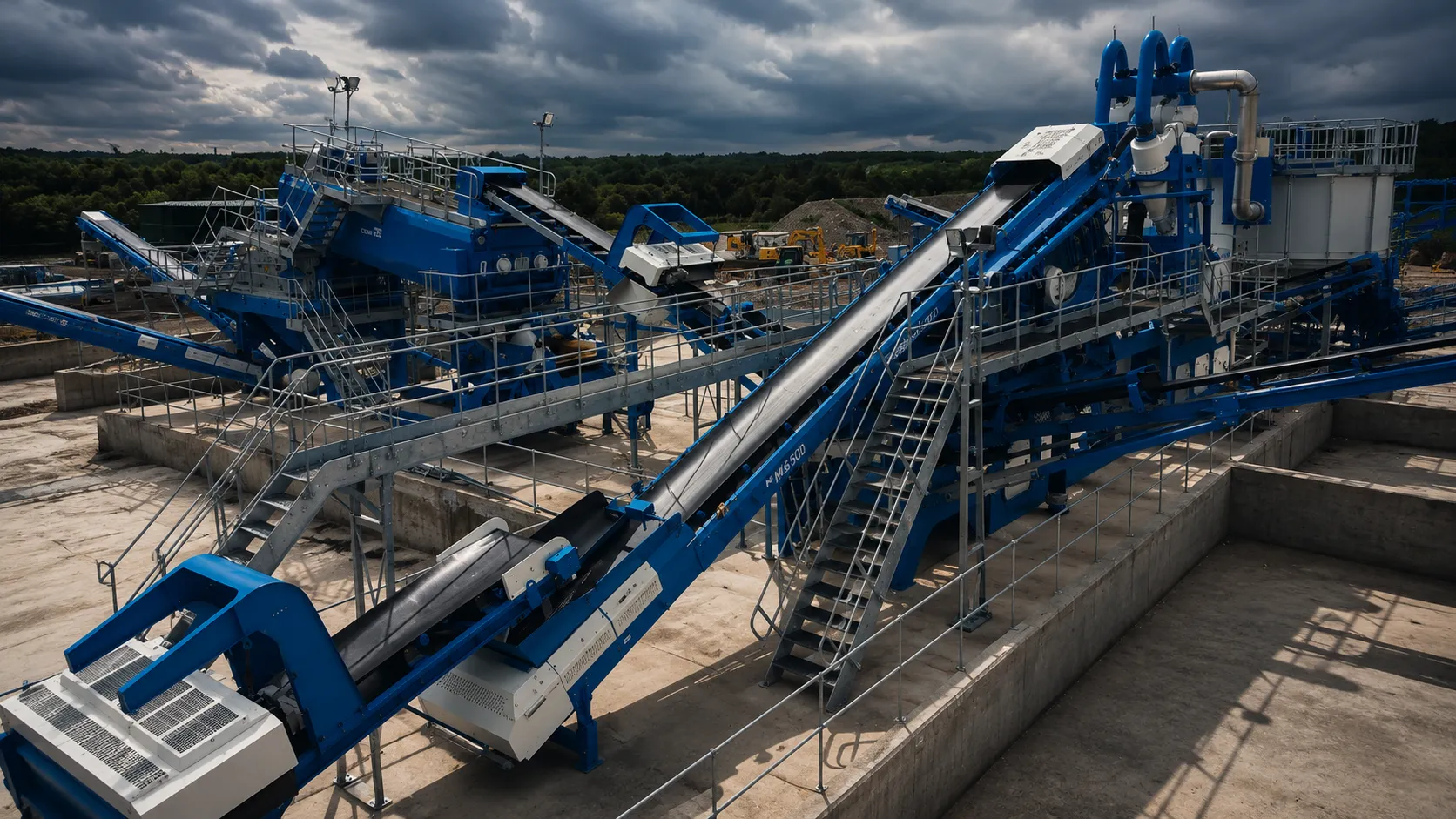 Silica Sand Washing Plant — detail view 2