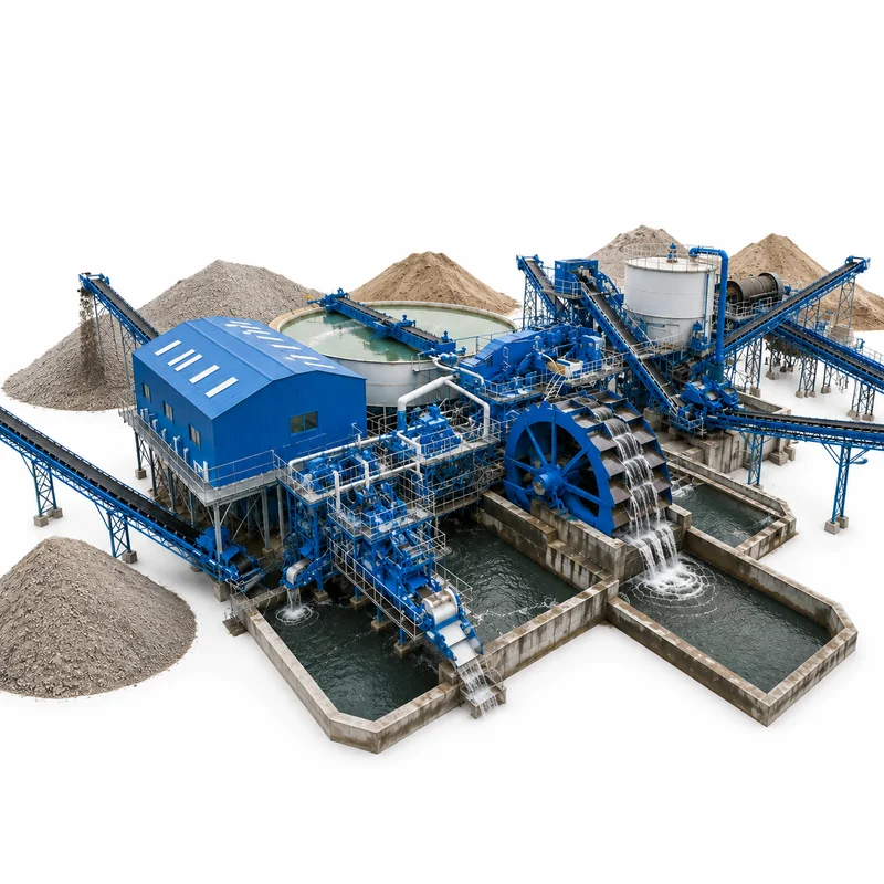 Silica Sand Washing Plant