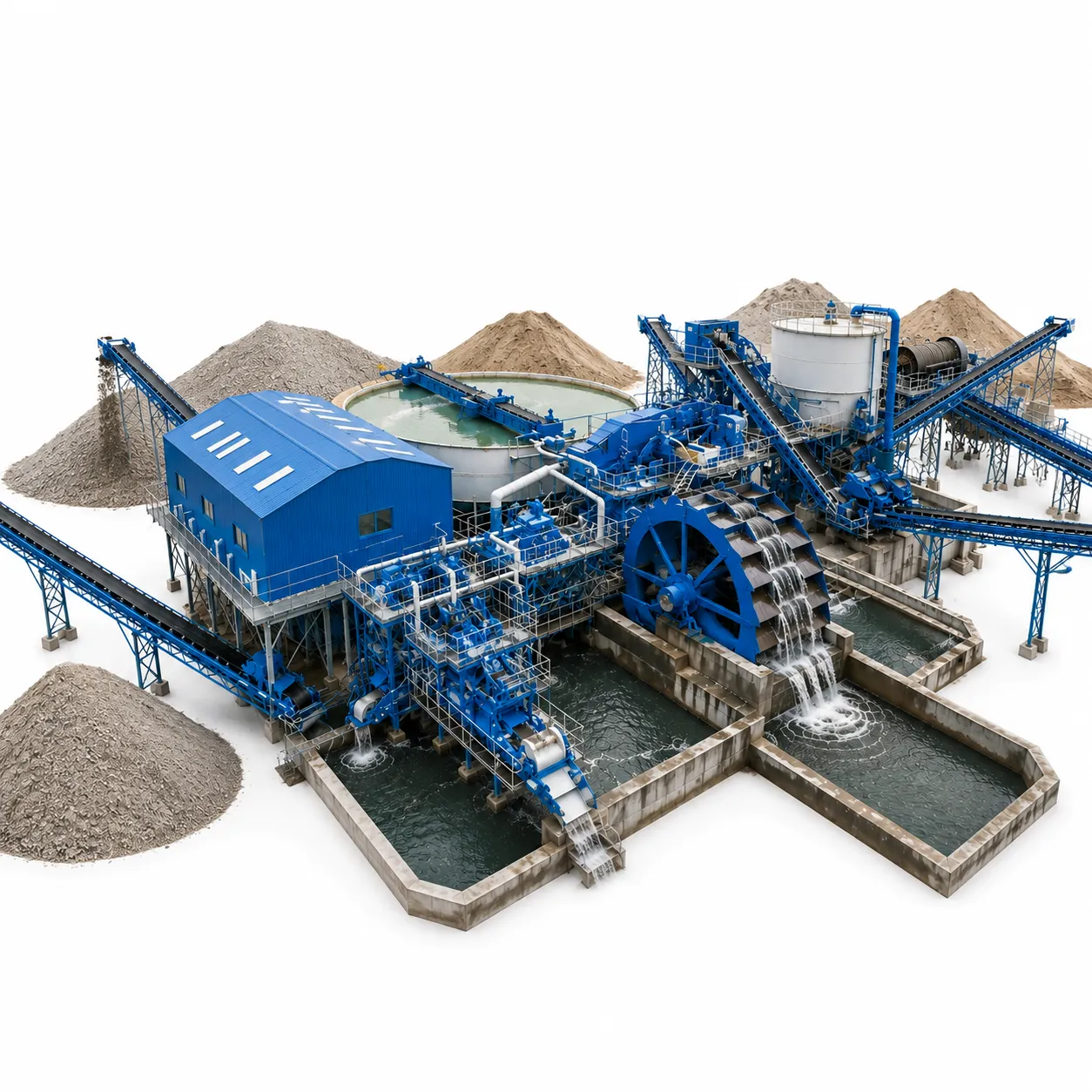 Silica Sand Washing Plant