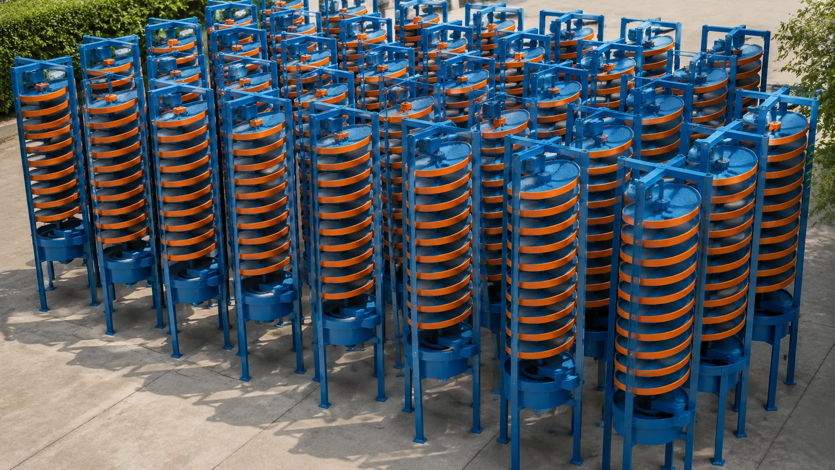Spiral Gravity Separator — detail view 2