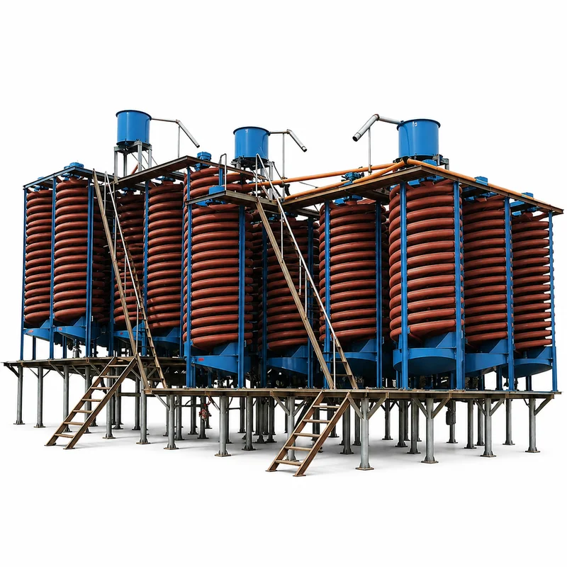 Spiral Gravity Separator